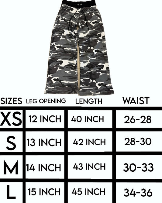 Camo belt loop sweats