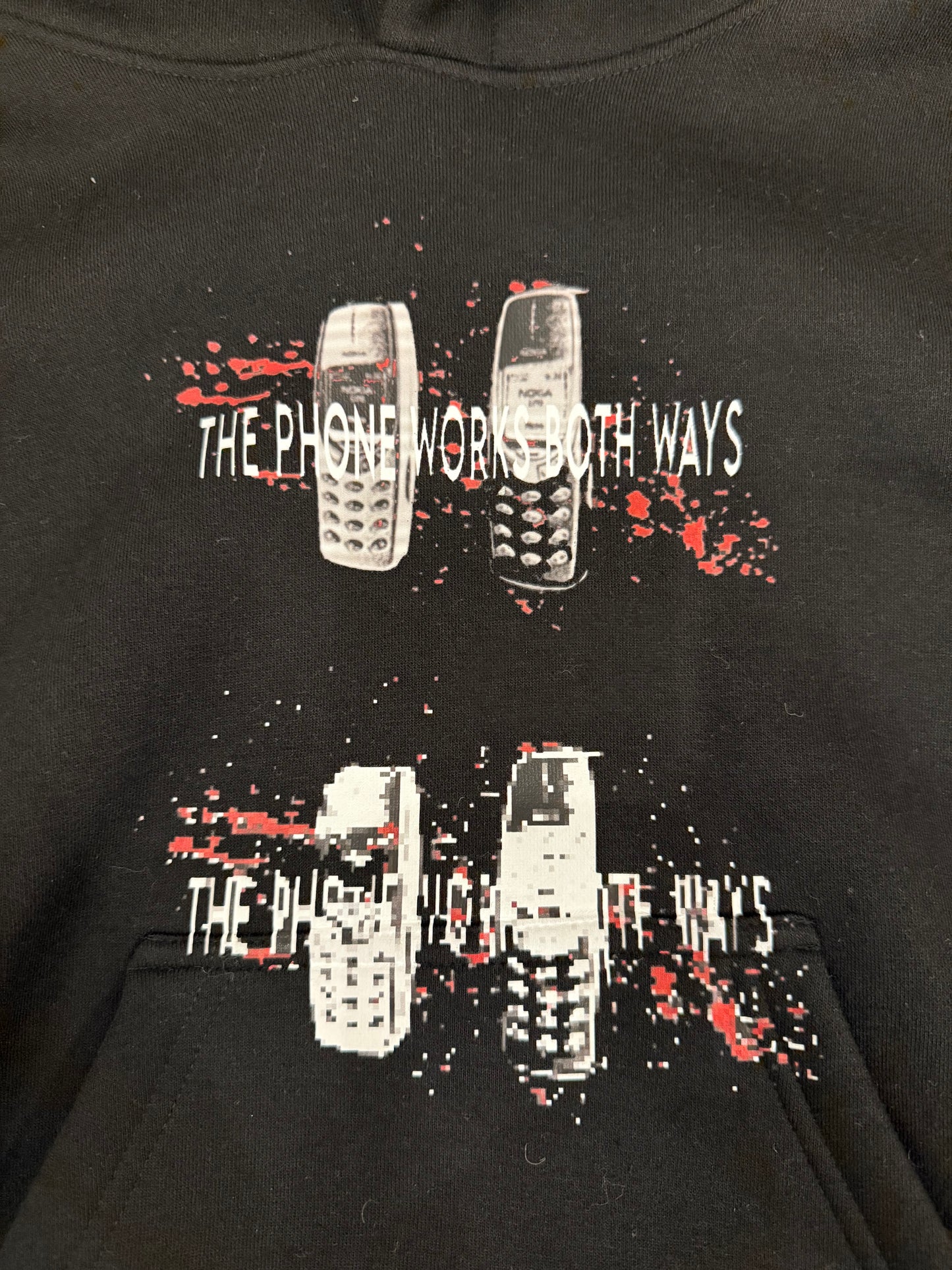 Phone hoodie