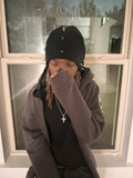 Studded beanie